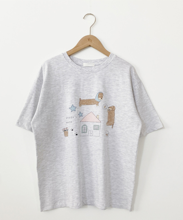 ペインティングオーバーTシャツ