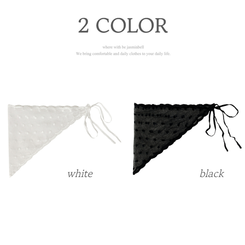 ドットレースヘアスカーフ