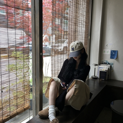 ニット オフショルダーオフニット BLACK