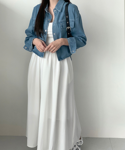 ジャケット モエンデニムジャケット LIGHT DENIM