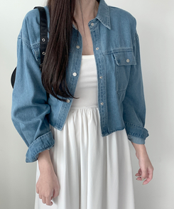 ジャケット モエンデニムジャケット LIGHT DENIM