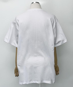 レタリング半袖Tシャツ