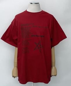 レタリング半袖Tシャツ