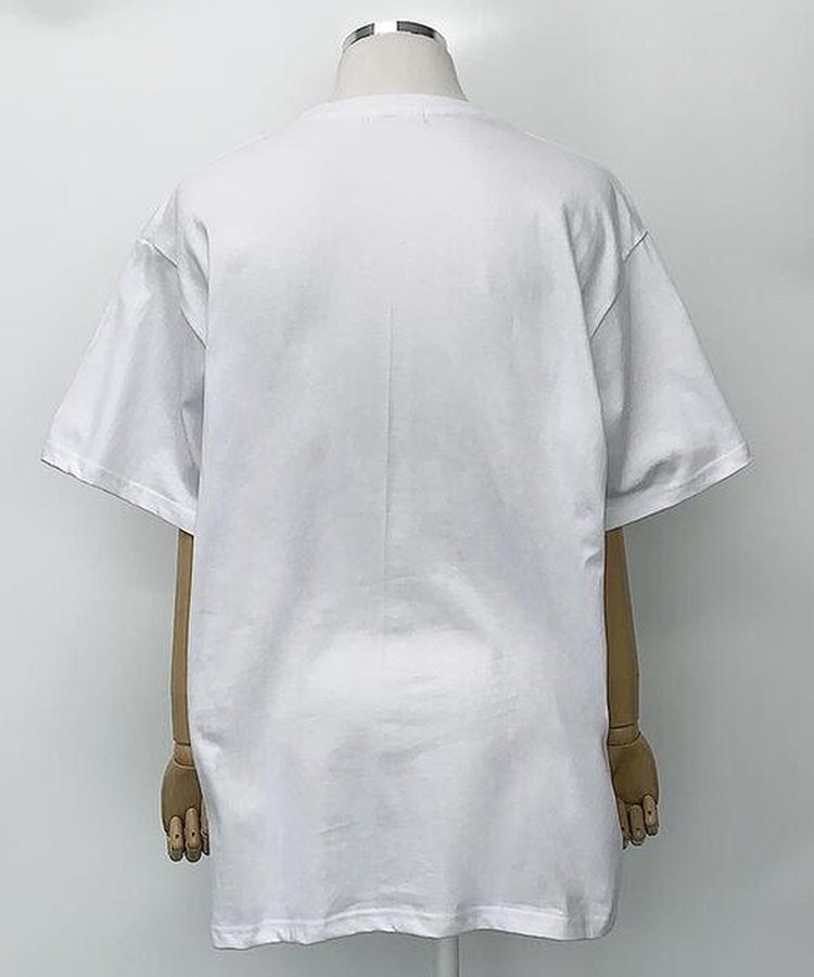 レタリング半袖Tシャツ