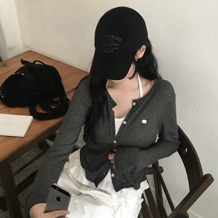 イブニングカーディガン(8color) CHARCOAL