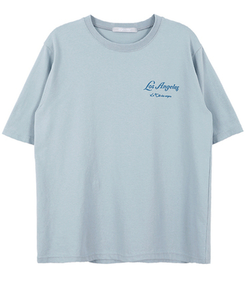 ウォッシングレタリング半袖Tシャツ