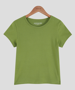 半袖Tシャツ コットンスリム半袖Tシャツ(5color)