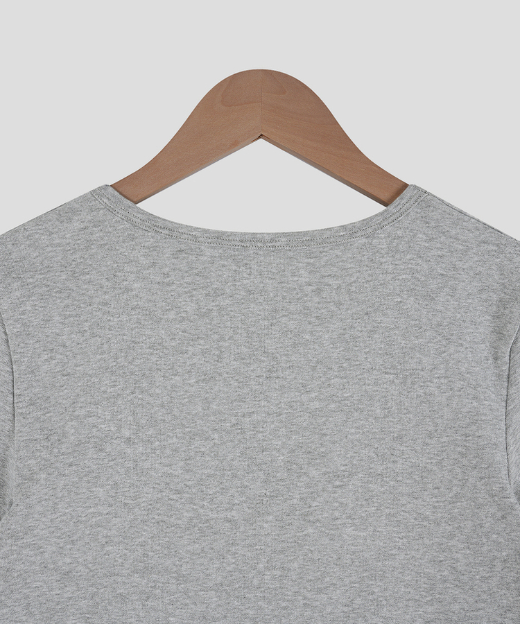 コットンスリム半袖Tシャツ(5color)