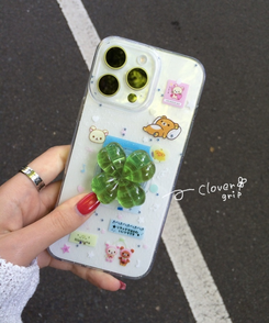 ファッション雑貨 クローバーグリップ GREEN