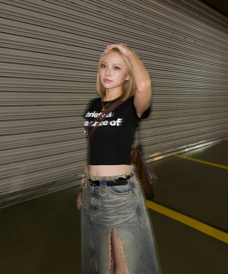 【超特価✨MADE】ヴィンテージレタリングプレミアム半袖Tシャツ BLACK