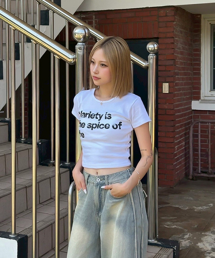 【超特価✨MADE】ヴィンテージレタリングプレミアム半袖Tシャツ WHITE