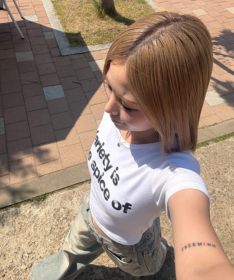 【超特価✨MADE】ヴィンテージレタリングプレミアム半袖Tシャツ WHITE