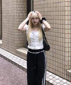 ブラウス レースパンチングブラウス WHITE
