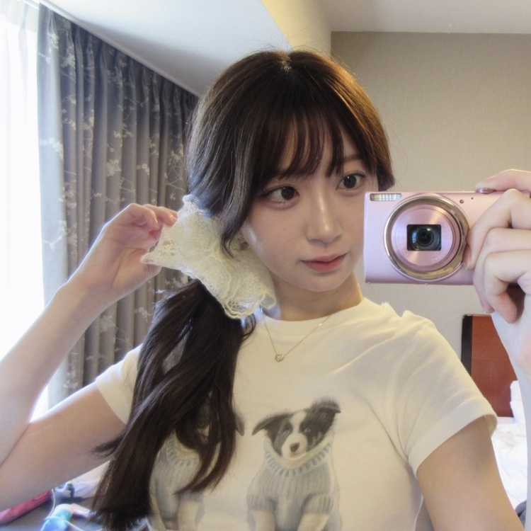 레이스 빅 스크런치 아이보리