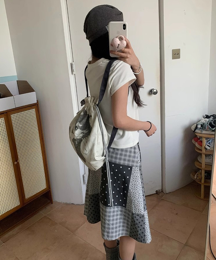 クローバー半袖Tシャツ IVORY