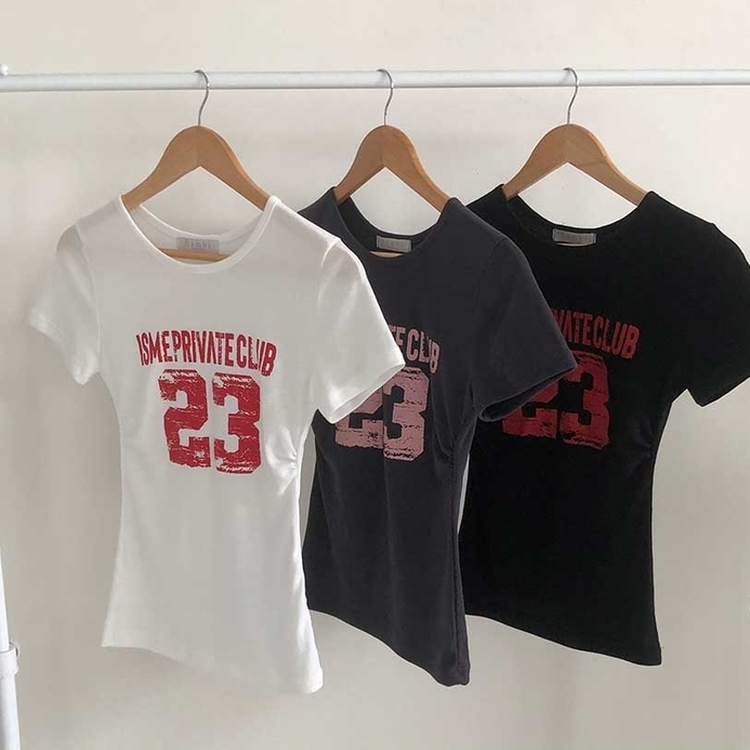 サイドシャーリング半袖Tシャツ