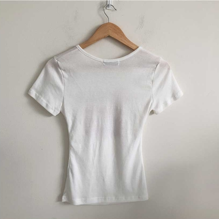 サイドシャーリング半袖Tシャツ