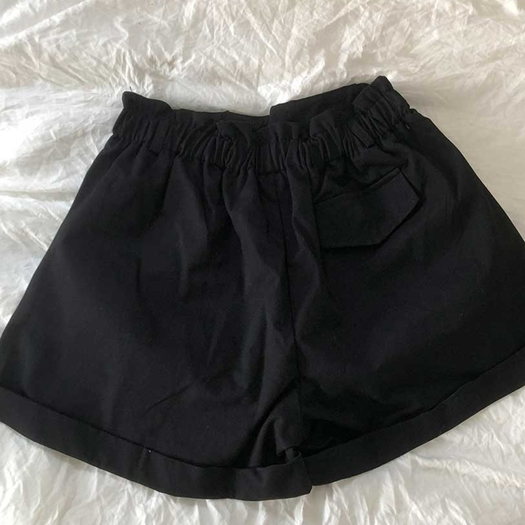 【ベルト付き】バンディングコットンピンタックパンツ