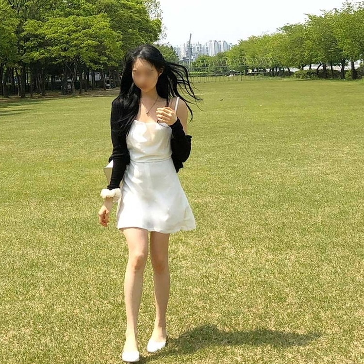 ドレープミニワンピース WHITE