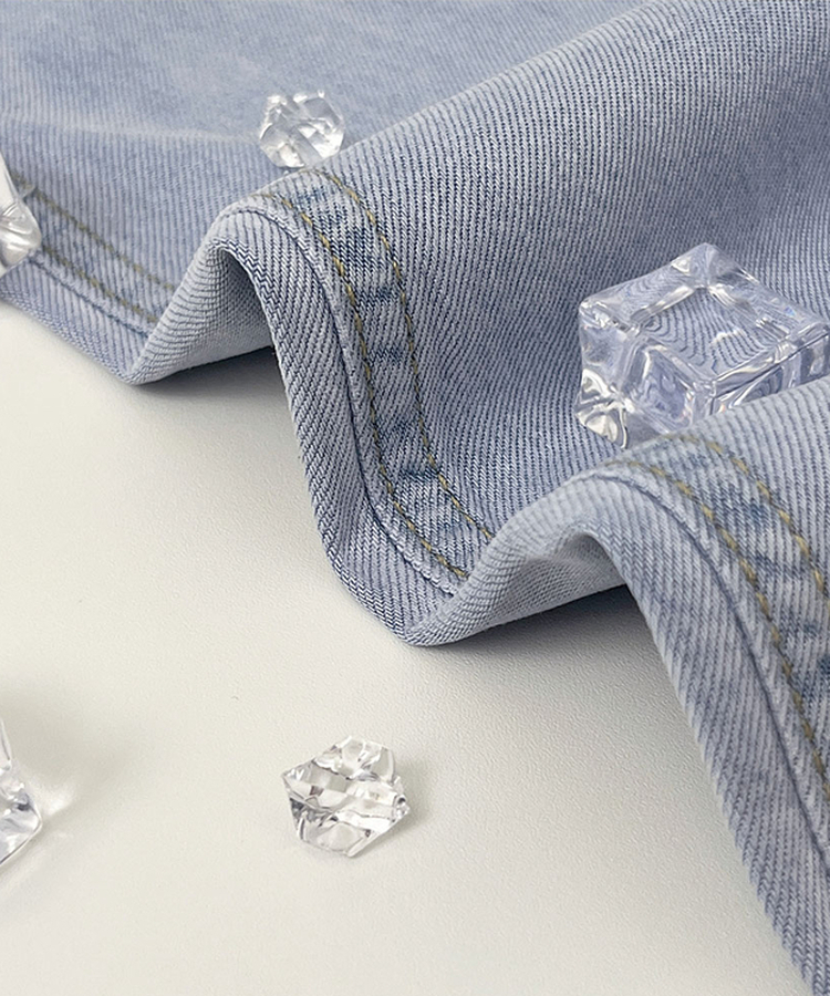 텐셀 맥시 와이드핏 쿨링 여름 데님 팬츠