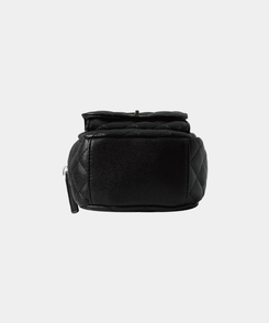 バックバッグ・スクールバッグ キルティングミニトートパックバッグ BLACK