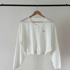 ペンダントリネンバルーンカーディガン(9color)