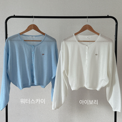 ペンダントリネンバルーンカーディガン(9color)