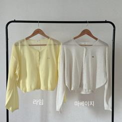 ペンダントリネンバルーンカーディガン(9color)