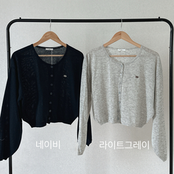 ペンダントリネンバルーンカーディガン(9color)