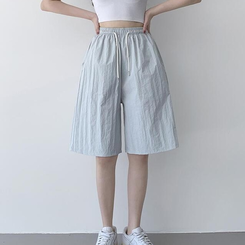ショートパンツ 【丈別】ワッシャーナイロンパンツ(7color) LIGHT MINT