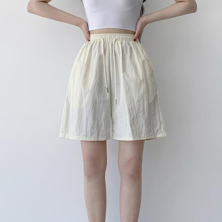 【丈別】ワッシャーナイロンパンツ(7color) IVORY