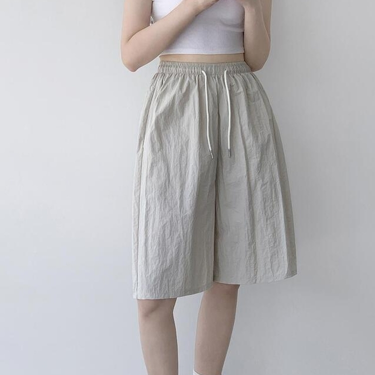 【丈別】ワッシャーナイロンパンツ(7color) BEIGE