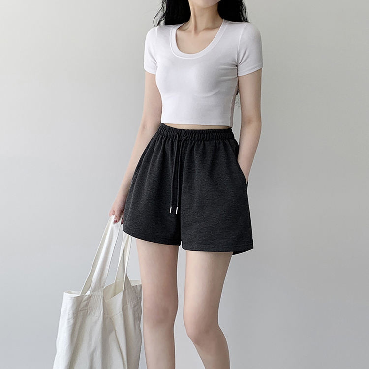 【丈別】トレーニングハーフパンツ CHARCOAL