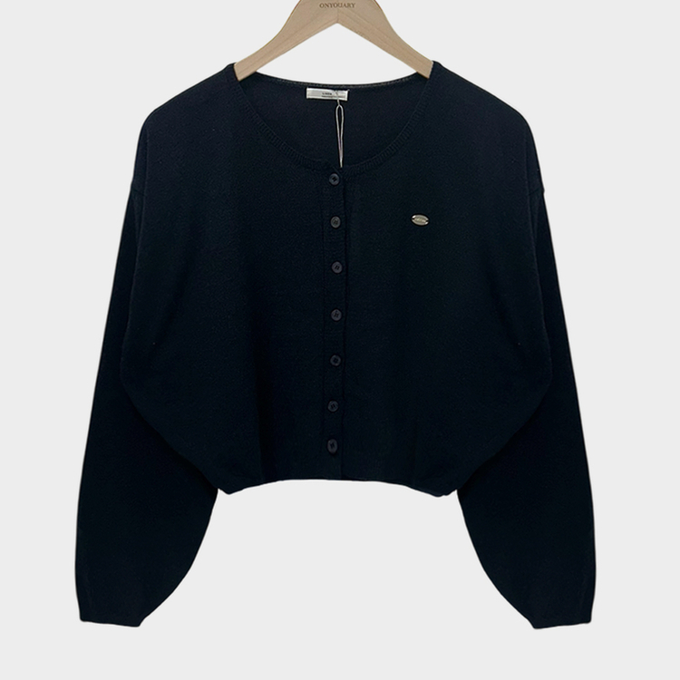 가볍고 시원한쿨썸머 린넨 팬던트 아방핏 크롭 가디건