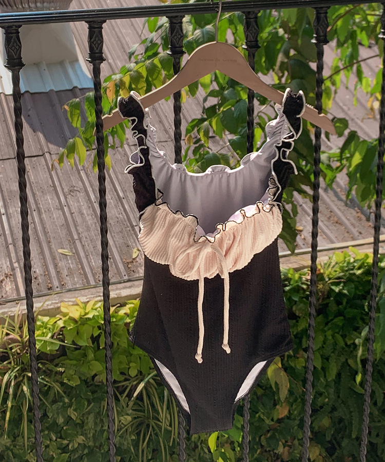 バイカラーモノキニ