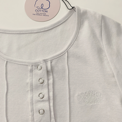 半袖Tシャツ リボタラウンドスリム半袖Tシャツ(5color)
