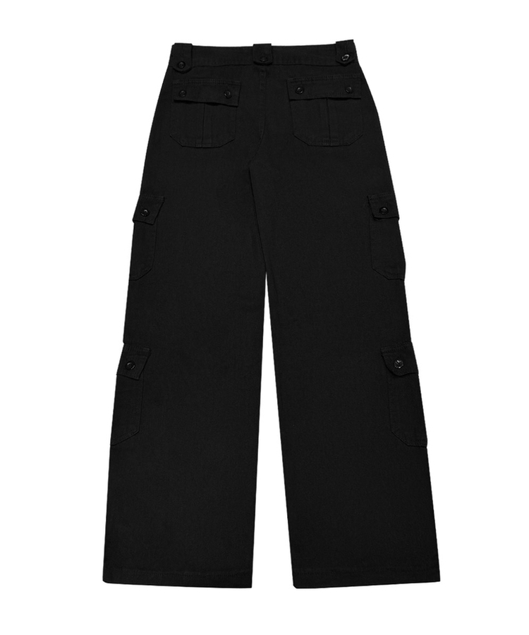 ツーバックルカーゴセミワイドパンツ