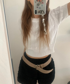 ショートパンツ ピンポンミニパンツ BLACK