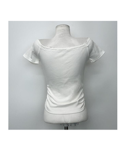 【マフラー付き】レース半袖Tシャツ
