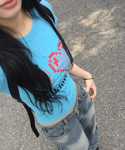 半袖Tシャツ ラブサマー半袖Tシャツ BLUE
