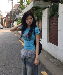 半袖Tシャツ ラブサマー半袖Tシャツ BLUE