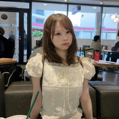 ドットリボンシャーリングブラウス シュシュ付き｜ブラウス