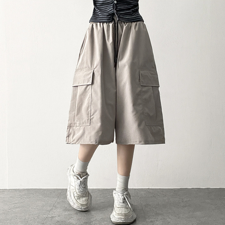 カーゴバンディングバミューダパンツ LIGHT BEIGE