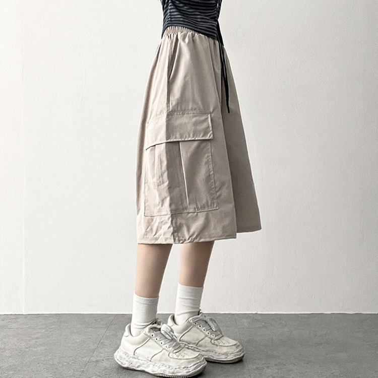 カーゴバンディングバミューダパンツ LIGHT BEIGE