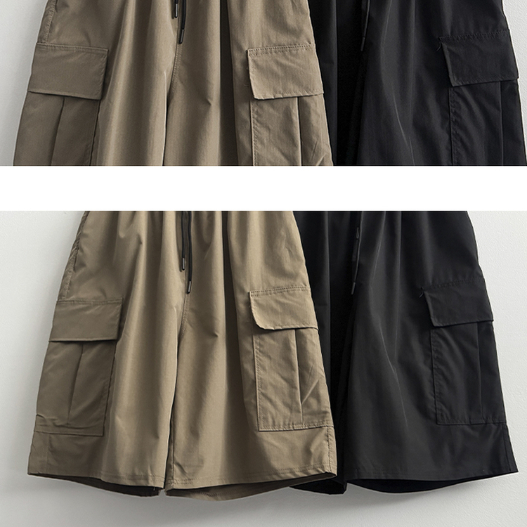 カーゴバンディングバミューダパンツ