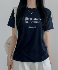 半袖Tシャツ モーメント半袖Tシャツ NAVY