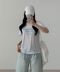 半袖Tシャツ モーメント半袖Tシャツ WHITE
