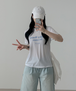 半袖Tシャツ モーメント半袖Tシャツ WHITE