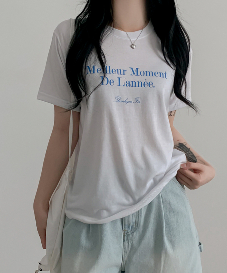 モーメント半袖Tシャツ WHITE