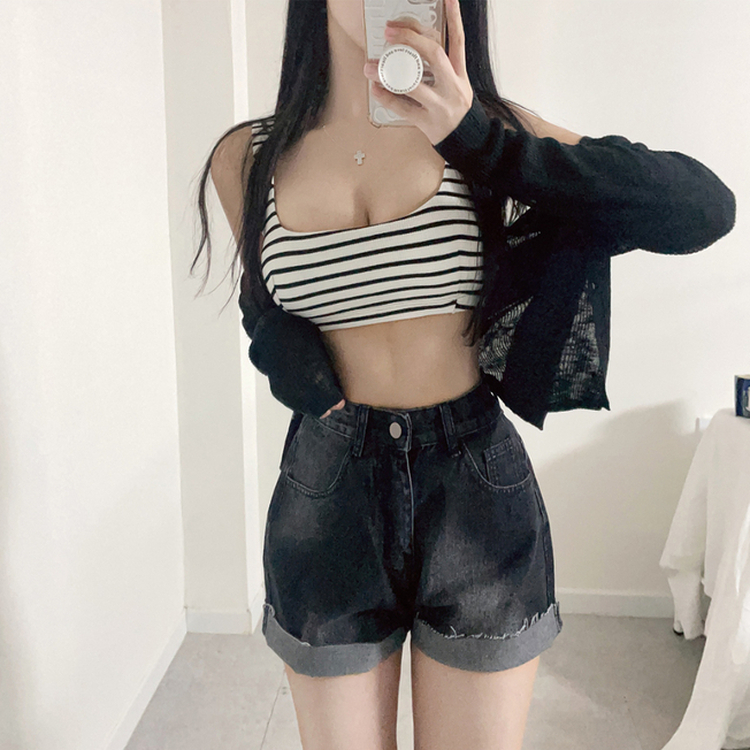 ハイウエストビキニ STRIPE